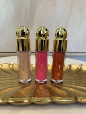 NWOT Liquid Complexion Makeup Set — Pink, Champagne & Copper